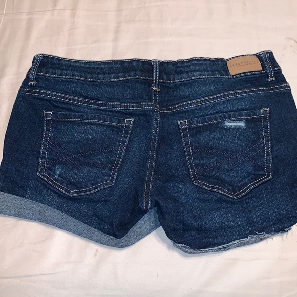 Midi Aeropostale Jean Shorts - Picture 2 of 3